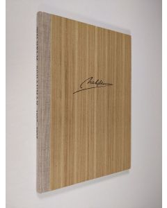 Kirjailijan Alarik Ahlström käytetty kirja Bergsrådet Wilhelm Schauman : en levnadsteckning - Wilhelm Schauman 1857-1957.