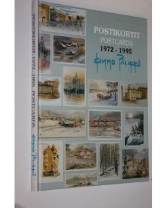 Kirjailijan Kimmo Pälikkö käytetty kirja Postikortit 1972-1995 (signeerattu) = Postcards 1972-1995 (ERINOMAINEN)