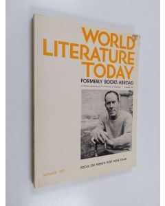 käytetty kirja World literature today vol. 51 : A literary Quarterly of the university of Oklahoma summer 1977