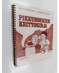 Kirjailijan Maija Lindgren käytetty teos Pikkukokkien keittokirja
