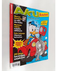 Kirjailijan Walt Disney käytetty teos Aku ja autot : keräilylehti 2013, osa 2/6