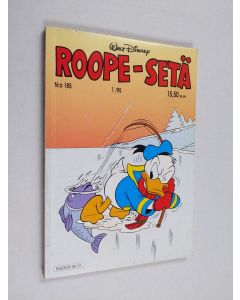 Kirjailijan Walt Disney käytetty kirja Roope-setä 1/95