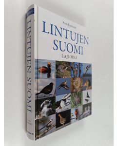 Kirjailijan Pertti Koskimies käytetty kirja Lintujen Suomi : lajiopas