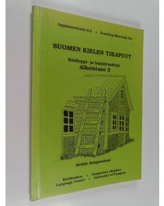 Kirjailijan Heikki Kangasniemi käytetty kirja Suomen kielen tikapuut kielioppi ja harjoituskirja , Alkeistaso 2 :