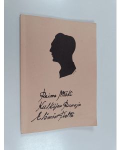 Kirjailijan Reima Mäki käytetty kirja Kulkijan runoja elämän tieltä