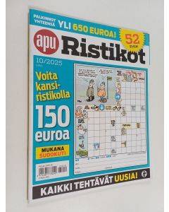 käytetty teos Apu Ristikot 10/2025