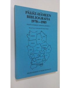Kirjailijan Eeva-Liisa Lehtonen käytetty kirja Päijät-Hämeen bibliografia 1970-1985 : kirjallisuutta, tutkimuksia ja aikakauslehtiartikkeleita