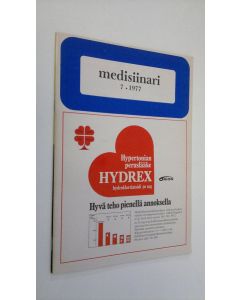 käytetty teos Medisiinari n:o 7/1977