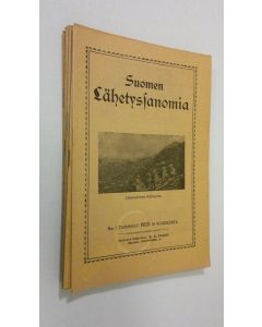Kirjailijan K. A. Paasio käytetty teos Suomen lähetyssanomia 1928 vuosikerta (puuttuu n:o 8)