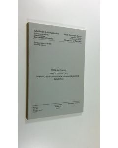 Kirjailijan Riitta Martikainen käytetty kirja Hyvän naisen lisä : työehdot, sopimustoiminta ja sukupuolijärjestelmä : esitutkimus