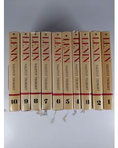 Kirjailijan V. I. Lenin käytetty kirja Valitut teokset 1-10