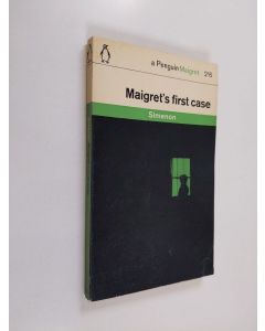 Kirjailijan Georges Simenon käytetty kirja Maigret's First Case