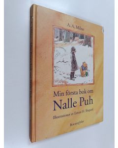 Kirjailijan Alan Alexander Milne käytetty kirja Min första bok om Nalle Puh