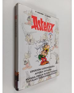 Kirjailijan Goscinny käytetty kirja Asterix-kirjasto 10 : Uderzon luonnoskirja ; Asterix Intiassa ; Kuinka Obelix putosi pienenä tietäjän taikajuomapataan