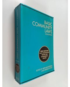 Kirjailijan Bernard Rudden & Derrick Wyatt käytetty kirja Basic Community Laws