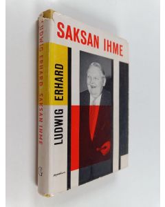 Kirjailijan Ludvig Erhard käytetty kirja Saksan ihme