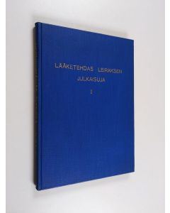 käytetty kirja Lääketehdas Leiraksen julkaisuja 1: Hormonipäivät Turussa 24.-25.5.1957