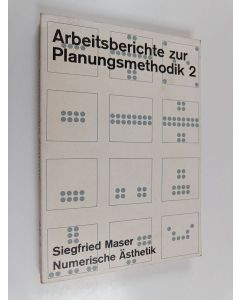 Kirjailijan Siegfried Maser käytetty kirja Arbeitsberichte zur planungsmethodik 2