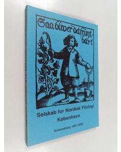 käytetty kirja Selskap for Nordisk filologi Kopenhavn 1987-1989