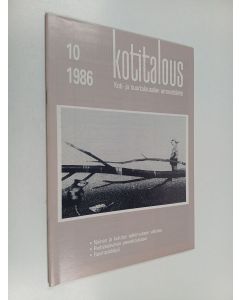 käytetty teos Kotitalous 10/1986