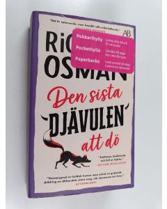 Kirjailijan Richard Osman käytetty kirja Den sista djävulen att dö