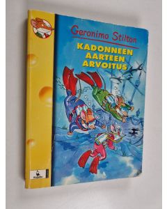 Kirjailijan Geronimo Stilton käytetty kirja Kadonneen aarteen arvoitus