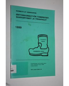 käytetty teos Suomen ev.lut. seurakuntien erityisnuorisotyön toimipisteet, saapasryhmät ja yökahvilat 1999