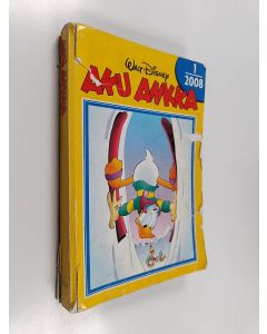Kirjailijan Walt Disney käytetty kirja Aku Ankka neljännesvuosikerta 1/2008