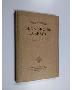 Kirjailijan Henrik Bertelsen käytetty kirja Oldnordisk læsebog