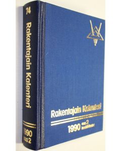 käytetty kirja Rakentajain kalenteri 1990 osa 2: henkilötiedot