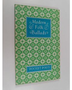 Kirjailijan Charles Causley käytetty kirja Modern Folk Ballads