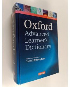 Kirjailijan Albert Sydney Hornby käytetty kirja Oxford Advanced Learner's Dictionary of Current English