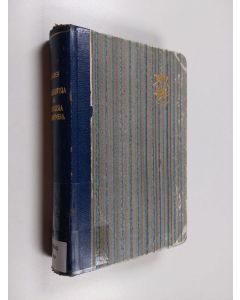 Kirjailijan Yrjö Wilhelm Jalander käytetty kirja Farmaseuttisia ja kemiallisia synonymeja = Farmaseutiska och kemiska synonymer