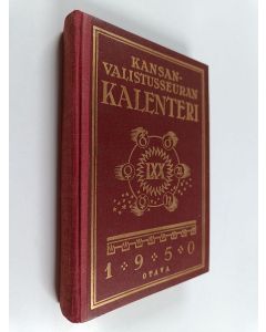 käytetty kirja Kansanvalistusseuran kalenteri 1950