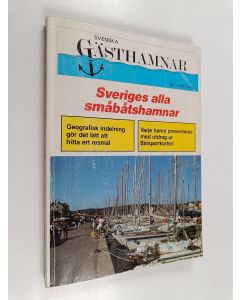 Kirjailijan Susanna Parsén käytetty kirja Svenska Gästhamnar 1986 - Sveriges alla småbåtshammar