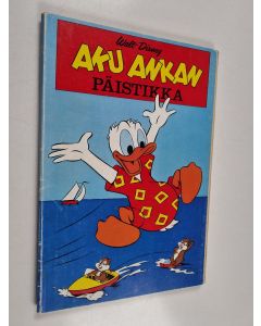 Kirjailijan Walt Disney käytetty kirja Aku Ankan päistikka
