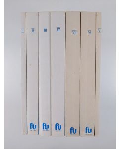 käytetty kirja Congressus Quintus Internationalis Fenno-Ugristarum - Turku 20-27. VIII. 1980 Pars 1-7