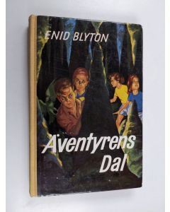 Kirjailijan Enid Blyton käytetty kirja Äventyrens dal