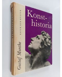 Kirjailijan Gustaf Munthe käytetty kirja Konsthistoria