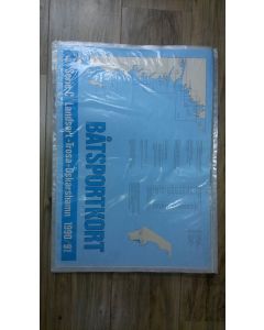 käytetty teos Båtsportkort Serie C Landsort-Trosa-Oskarsham 1990/1991
