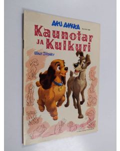 Kirjailijan Walt Disney käytetty teos Aku Ankka n:o 52B/1984 : Kaunotar ja Kulkuri