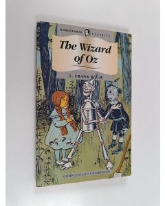 Kirjailijan L. Frank Baum käytetty kirja The wizard of Oz