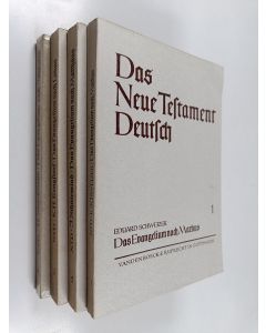 Kirjailijan Hermann Strathmann käytetty kirja Das Neue Testament Deutsch 1-4