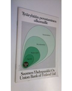 Kirjailijan Juhani Anttila käytetty teos Tytäryhtiön perustaminen ulkomaille
