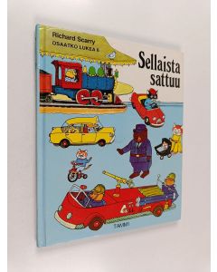 Kirjailijan Richard Scarry käytetty kirja Sellaista sattuu