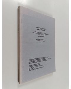 käytetty kirja Symposiumi 82 : Suomalais-neuvostoliittolainen itämerensuomalaisen filologian symposiumi 30.8.-2.9.1982 Jyväskylä : esitelmien referaatit = Simpozium 82 : tezisy dokladov