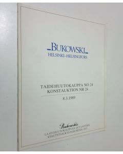 käytetty kirja Bukowski : Taidehuutokauppa No 24 8.3.1989