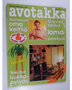 käytetty kirja Avotakka 1/1978