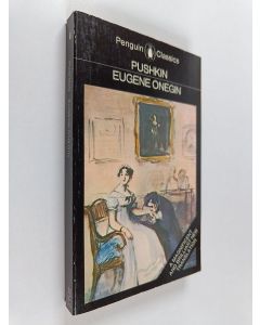 Kirjailijan Aleksandr Puskin käytetty kirja Eugene Onegin