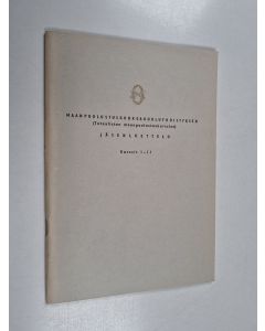 käytetty teos Maanpuolustuskorkeakouluyhdistyksen (Totaalisten maanpuolustuskurssien) jäsenluettelo : Kurssit 1-11